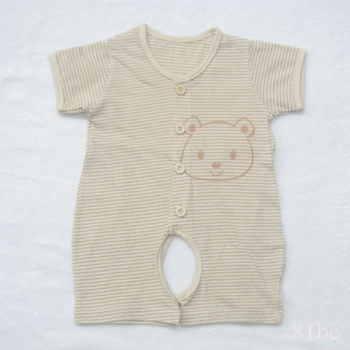 彩棉婴儿哈衣20135103