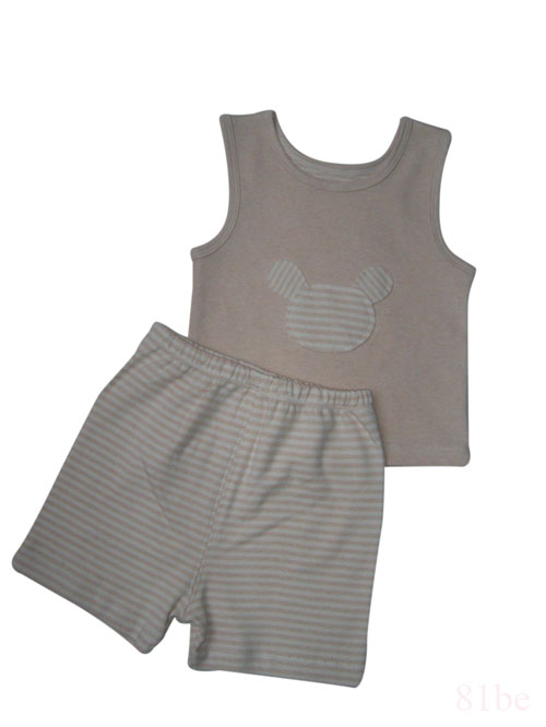 彩棉婴儿背心20145002