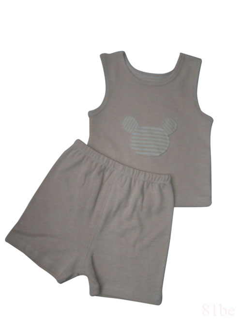 彩棉婴儿背心20145003