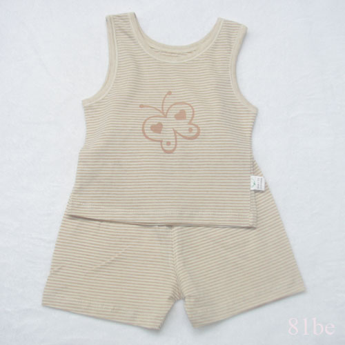 彩棉婴儿背心20145006