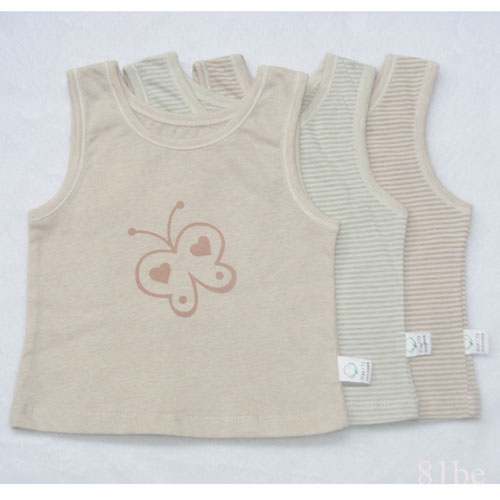 彩棉婴儿背心20145104